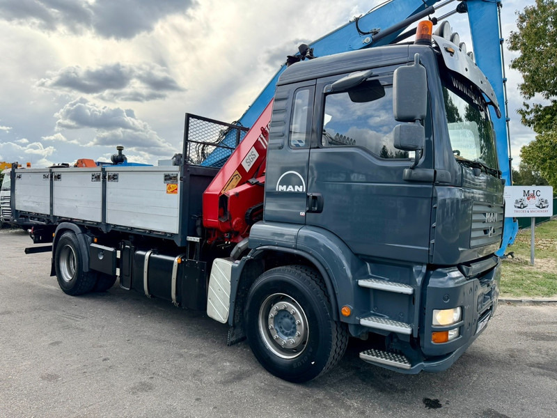 MAN TGA 18.350 4x2 TIPPER + CRANE HMF 1110 K2 + ROTATOR - STEEL SPRING / BLATT / BALLESTAS / LAMES - BE TRUCK - Kipper vrachtwagen, Kraanwagen: afbeelding 3 MAN TGA 18.350 4x2 TIPPER + CRANE HMF 1110 K2 + ROTATOR - STEEL SPRING / BLATT / BALLESTAS / LAMES - BE TRUCK - Kipper vrachtwagen, Kraanwagen: afbeelding 3