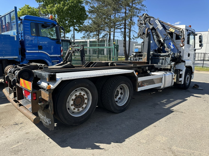 MAN TGA 26.310 6X2 HOOKLIFT + CRANE COPMA 160.4 + JIB J2 + WINCH - RADIO - LIFT + STEERING AXLE - EURO 3 - BE - Haakarmsysteem vrachtwagen, Kraanwagen: afbeelding 5 MAN TGA 26.310 6X2 HOOKLIFT + CRANE COPMA 160.4 + JIB J2 + WINCH - RADIO - LIFT + STEERING AXLE - EURO 3 - BE - Haakarmsysteem vrachtwagen, Kraanwagen: afbeelding 5