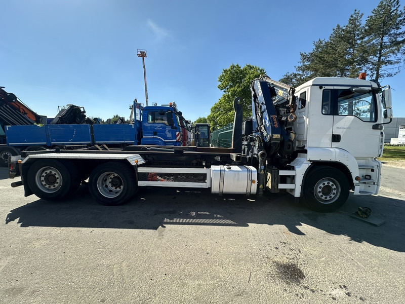 MAN TGA 26.310 6X2 HOOKLIFT + CRANE COPMA 160.4 + JIB J2 + WINCH - RADIO - LIFT + STEERING AXLE - EURO 3 - BE - Haakarmsysteem vrachtwagen, Kraanwagen: afbeelding 4 MAN TGA 26.310 6X2 HOOKLIFT + CRANE COPMA 160.4 + JIB J2 + WINCH - RADIO - LIFT + STEERING AXLE - EURO 3 - BE - Haakarmsysteem vrachtwagen, Kraanwagen: afbeelding 4