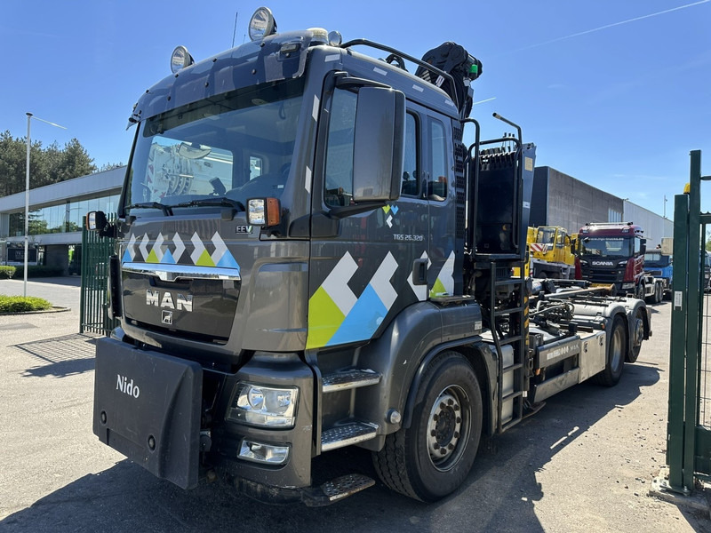 MAN TGS 26.320 6X2-4 BL EEV + CRANE EPSILON Q170Z95TR + GRABBER - LIFT/STEERING AXLE - *266.000km* - NL TRUCK - Haakarmsysteem vrachtwagen, Kraanwagen: afbeelding 5 MAN TGS 26.320 6X2-4 BL EEV + CRANE EPSILON Q170Z95TR + GRABBER - LIFT/STEERING AXLE - *266.000km* - NL TRUCK - Haakarmsysteem vrachtwagen, Kraanwagen: afbeelding 5