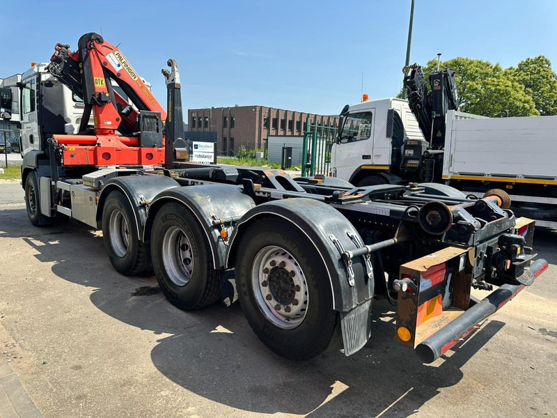MAN TGS 35.400 8x4 TRIDEM HOOKLIFT T22 + CRANE PALFINGER PK 18001 EH + RADIO - EURO 5 - LIFT/STEERING AXLE - BE TRUCK - Haakarmsysteem vrachtwagen, Kraanwagen: afbeelding 5 MAN TGS 35.400 8x4 TRIDEM HOOKLIFT T22 + CRANE PALFINGER PK 18001 EH + RADIO - EURO 5 - LIFT/STEERING AXLE - BE TRUCK - Haakarmsysteem vrachtwagen, Kraanwagen: afbeelding 5