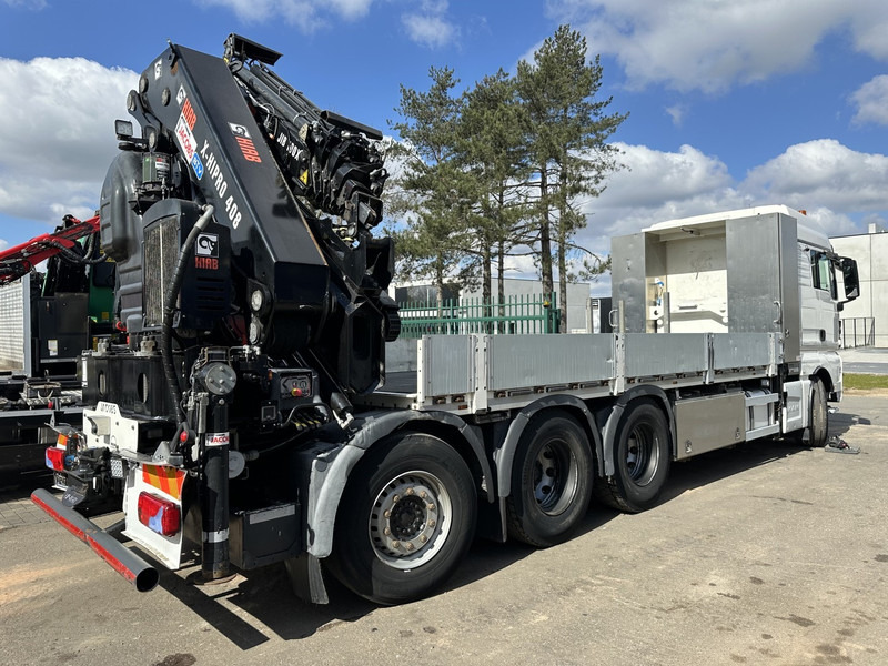 Kraanwagen MAN TGX 35.420 8x4-4 TRIDEM + CRANE (26m!) HIAB X-HIPRO 408 E-5 + JIB 100X-5 - PLATFORM 6m40 - *306.245km* - BE TRUCK: afbeelding 7