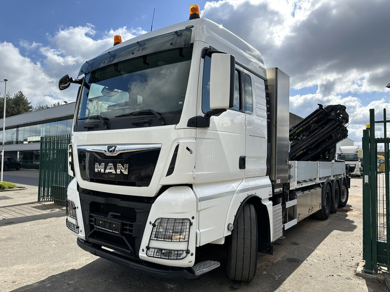 Kraanwagen MAN TGX 35.420 8x4-4 TRIDEM + CRANE (26m!) HIAB X-HIPRO 408 E-5 + JIB 100X-5 - PLATFORM 6m40 - *306.245km* - BE TRUCK: afbeelding 19