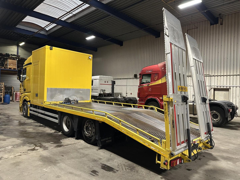 Mercedes-Benz ACTROS 2745 6x2 OPRIJWAGEN / AUTOTRANSPORTER / MACHINE TRANSPORTER - WINCH - 6m10 - EURO 5 - LIFT AXLE - HYDR RAMPS - NL TRUCK - Bergingsvoertuig: afbeelding 3 Mercedes-Benz ACTROS 2745 6x2 OPRIJWAGEN / AUTOTRANSPORTER / MACHINE TRANSPORTER - WINCH - 6m10 - EURO 5 - LIFT AXLE - HYDR RAMPS - NL TRUCK - Bergingsvoertuig: afbeelding 3