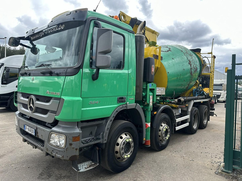 Mercedes-Benz ACTROS 3241 8x4 PUMI PM M 21-3 (21m) Putzmeister - *238.000km* / 1586H - EPS - BLADVERING / NAAFREDUCTIE - Betonpomp: afbeelding 3 Mercedes-Benz ACTROS 3241 8x4 PUMI PM M 21-3 (21m) Putzmeister - *238.000km* / 1586H - EPS - BLADVERING / NAAFREDUCTIE - Betonpomp: afbeelding 3