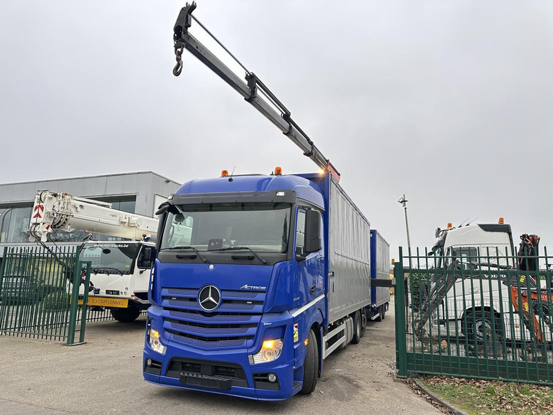 Mercedes-Benz Actros 2645 6x2 105m³ JUMBO + RETARDER + CRANE PALFINGER PK 19.001 SLD (4x) + RADIO - *FULL AIR* - FRIGO - EURO 6 - SAF AXLES - BELGIAN TRUCK - Kraanwagen: afbeelding 3 Mercedes-Benz Actros 2645 6x2 105m³ JUMBO + RETARDER + CRANE PALFINGER PK 19.001 SLD (4x) + RADIO - *FULL AIR* - FRIGO - EURO 6 - SAF AXLES - BELGIAN TRUCK - Kraanwagen: afbeelding 3