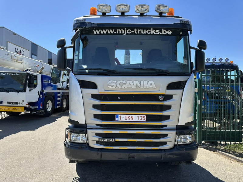 Scania G450 6x4 HOOKLIFT AJK 20T - 5760mm - 3m90 WB - HUB REDUCTION / STEEL SUSP. - EURO 6 - BE TRUCK - Haakarmsysteem vrachtwagen: afbeelding 2 Scania G450 6x4 HOOKLIFT AJK 20T - 5760mm - 3m90 WB - HUB REDUCTION / STEEL SUSP. - EURO 6 - BE TRUCK - Haakarmsysteem vrachtwagen: afbeelding 2