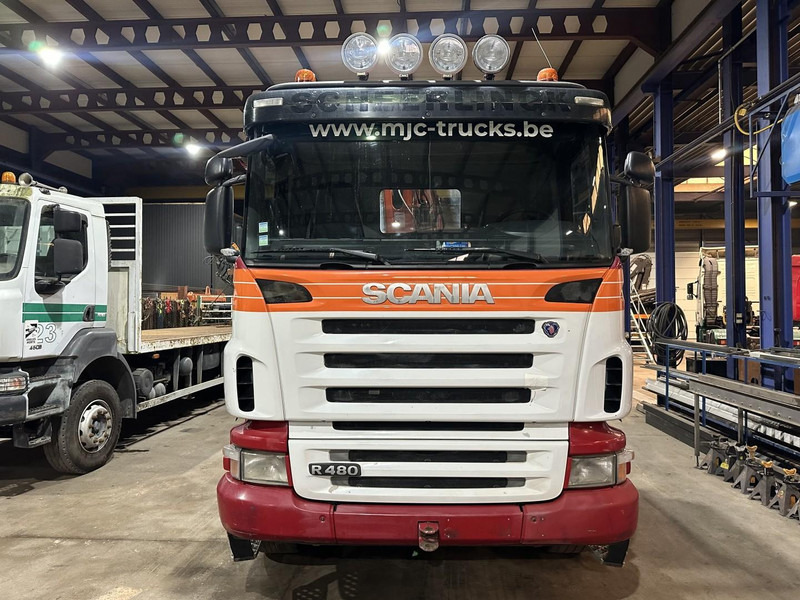 Scania G480 8x4 TIPPER + CRANE ATLAS 240.E4 + RADIO - STEEL SPRING / BIG AXLES - Kipper vrachtwagen, Kraanwagen: afbeelding 2 Scania G480 8x4 TIPPER + CRANE ATLAS 240.E4 + RADIO - STEEL SPRING / BIG AXLES - Kipper vrachtwagen, Kraanwagen: afbeelding 2