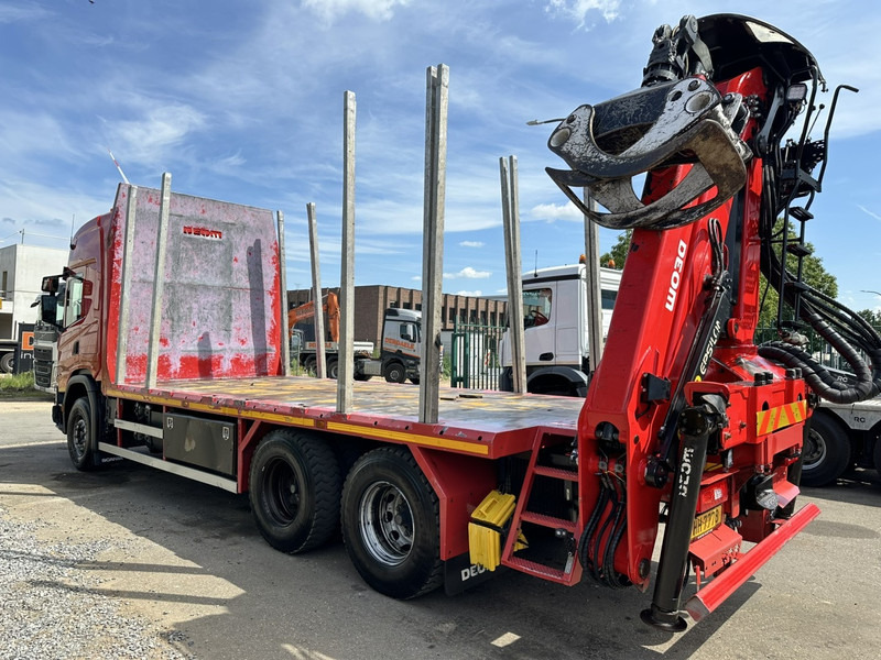 Scania G500 XT 6x4 WOOD / TIMBER / HOLZ CRANE PALFINGER EPSILON Q150Z + RETARDER - FULL AIR SUSP. - BE TRUCK - Vrachtwagen met open laadbak, Kraanwagen: afbeelding 5 Scania G500 XT 6x4 WOOD / TIMBER / HOLZ CRANE PALFINGER EPSILON Q150Z + RETARDER - FULL AIR SUSP. - BE TRUCK - Vrachtwagen met open laadbak, Kraanwagen: afbeelding 5