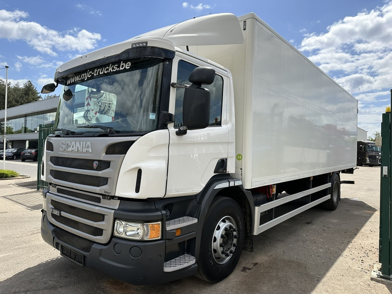 Scania P320 RETARDER - CLOSED BOX 8m25 x 2m47 x 2m30 - TAILLIFT 2000kg - EURO 6 - GOOD CONDITION - Bakwagen: afbeelding 3 Scania P320 RETARDER - CLOSED BOX 8m25 x 2m47 x 2m30 - TAILLIFT 2000kg - EURO 6 - GOOD CONDITION - Bakwagen: afbeelding 3