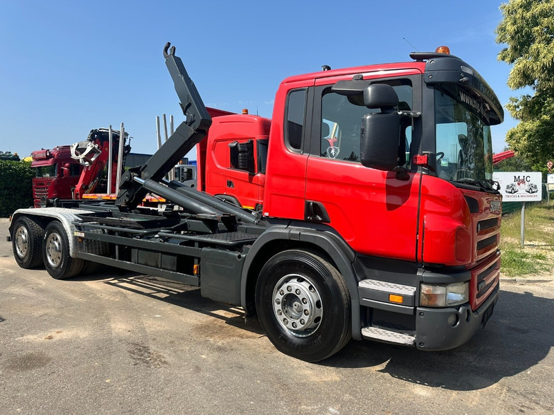 Scania P380 6x4 HOOKLIFT HIAB 25T - 6100mm - A/C - CAMERA - E4 - AIR SUSPENSION - BE TRUCK - Haakarmsysteem vrachtwagen: afbeelding 1 Scania P380 6x4 HOOKLIFT HIAB 25T - 6100mm - A/C - CAMERA - E4 - AIR SUSPENSION - BE TRUCK - Haakarmsysteem vrachtwagen: afbeelding 1