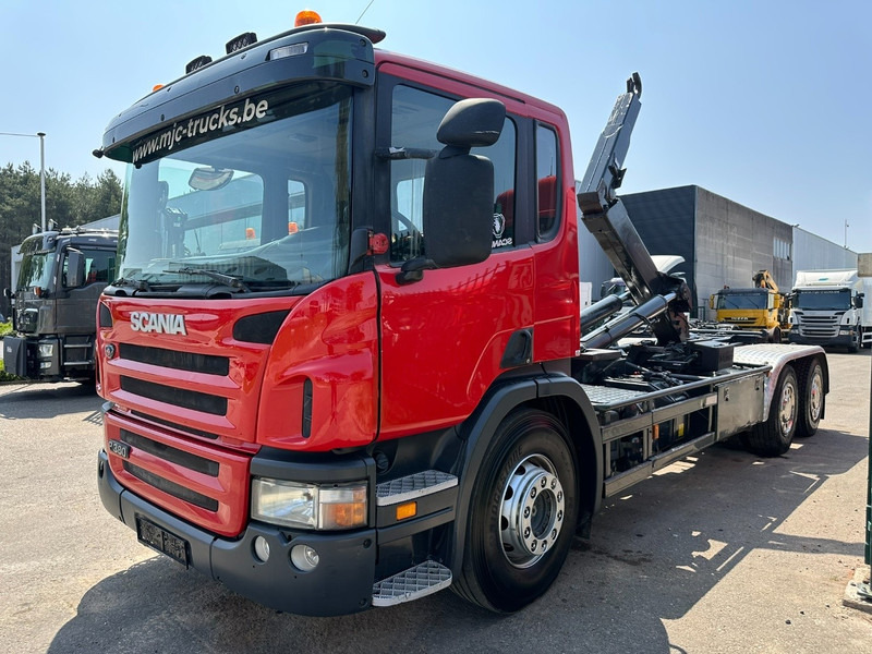Scania P380 6x4 HOOKLIFT HIAB 25T - 6100mm - A/C - CAMERA - E4 - AIR SUSPENSION - BE TRUCK - Haakarmsysteem vrachtwagen: afbeelding 3 Scania P380 6x4 HOOKLIFT HIAB 25T - 6100mm - A/C - CAMERA - E4 - AIR SUSPENSION - BE TRUCK - Haakarmsysteem vrachtwagen: afbeelding 3