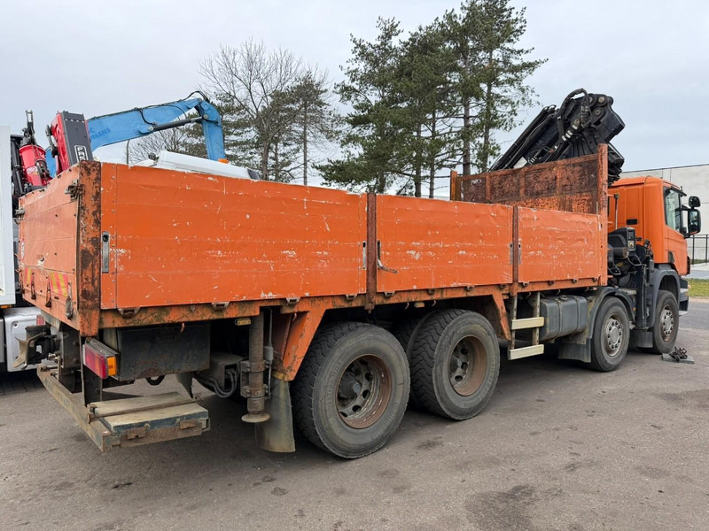 Scania P420 8X4 PRITSCHE + (25m) KRAN HIAB 422 E-5 HIPRO + JIB 100X-4 - RETARDER - *284.000km* - MANUAL - STEEL SPRING - EURO 3 - BE TRUCK - Vrachtwagen met open laadbak, Kraanwagen: afbeelding 5 Scania P420 8X4 PRITSCHE + (25m) KRAN HIAB 422 E-5 HIPRO + JIB 100X-4 - RETARDER - *284.000km* - MANUAL - STEEL SPRING - EURO 3 - BE TRUCK - Vrachtwagen met open laadbak, Kraanwagen: afbeelding 5