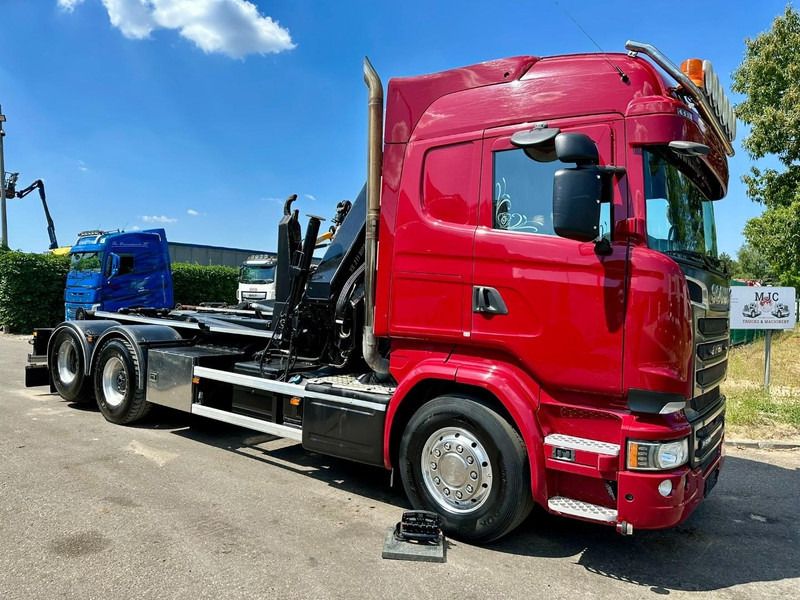 Scania R580 6X2 V8 HOOKLIFT + CRANE HIAB 211 E-4 HIPRO - ROTATOR - RETARDER - ALCOA ALU - RADIO - NL TRUCK - Haakarmsysteem vrachtwagen, Kraanwagen: afbeelding 2 Scania R580 6X2 V8 HOOKLIFT + CRANE HIAB 211 E-4 HIPRO - ROTATOR - RETARDER - ALCOA ALU - RADIO - NL TRUCK - Haakarmsysteem vrachtwagen, Kraanwagen: afbeelding 2
