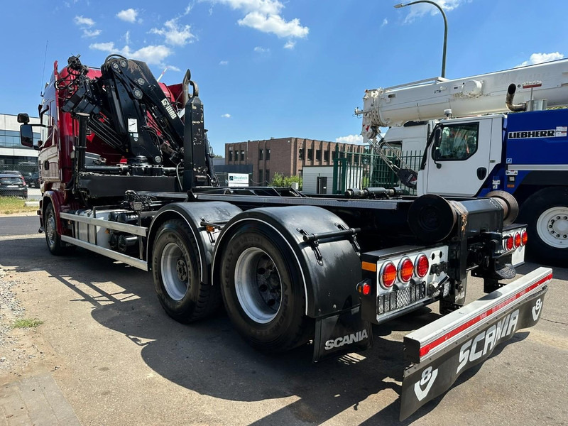 Scania R580 6X2 V8 HOOKLIFT + CRANE HIAB 211 E-4 HIPRO - ROTATOR - RETARDER - ALCOA ALU - RADIO - NL TRUCK - Haakarmsysteem vrachtwagen, Kraanwagen: afbeelding 5 Scania R580 6X2 V8 HOOKLIFT + CRANE HIAB 211 E-4 HIPRO - ROTATOR - RETARDER - ALCOA ALU - RADIO - NL TRUCK - Haakarmsysteem vrachtwagen, Kraanwagen: afbeelding 5