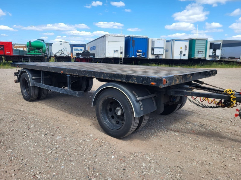 Trailor 2-AS PLATTE AANHANGER - SMB - AIR SUSPENSION - DOUBLE WHEELS - Open/ Plateau aanhangwagen: afbeelding 1 Trailor 2-AS PLATTE AANHANGER - SMB - AIR SUSPENSION - DOUBLE WHEELS - Open/ Plateau aanhangwagen: afbeelding 1