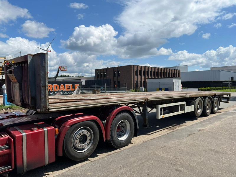 Trailor 3-AXLES PLATFORM SMB DRUM BRAKES - AIR SUSPENSION - 13.60m - Vlakke/ Open oplegger: afbeelding 1 Trailor 3-AXLES PLATFORM SMB DRUM BRAKES - AIR SUSPENSION - 13.60m - Vlakke/ Open oplegger: afbeelding 1