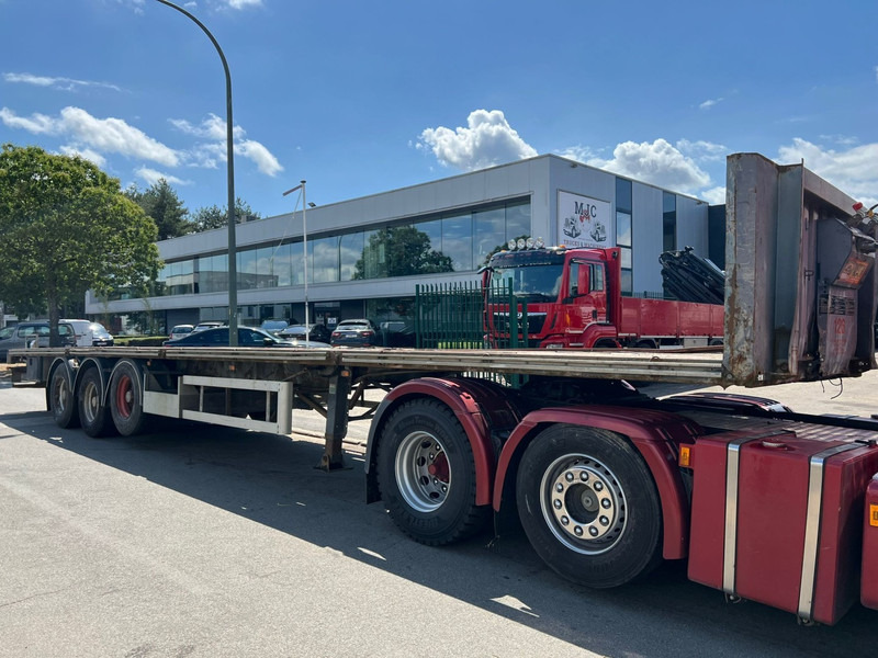 Trailor 3-AXLES PLATFORM SMB DRUM BRAKES - AIR SUSPENSION - 13.60m - Vlakke/ Open oplegger: afbeelding 4 Trailor 3-AXLES PLATFORM SMB DRUM BRAKES - AIR SUSPENSION - 13.60m - Vlakke/ Open oplegger: afbeelding 4