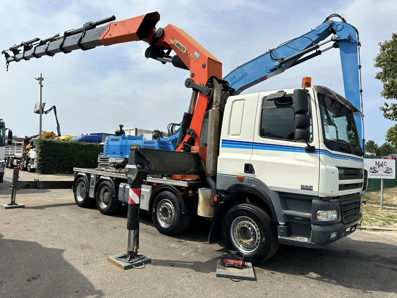 DAF CF 85.480 8x4 ZSM + KRAN PALFINGER PK90002 F (7x) - MANUAL ZF - RETARDER - BIG AXLES / HUB REDUCTION - STEEL SPRING - Trekker: afbeelding 2 DAF CF 85.480 8x4 ZSM + KRAN PALFINGER PK90002 F (7x) - MANUAL ZF - RETARDER - BIG AXLES / HUB REDUCTION - STEEL SPRING - Trekker: afbeelding 2