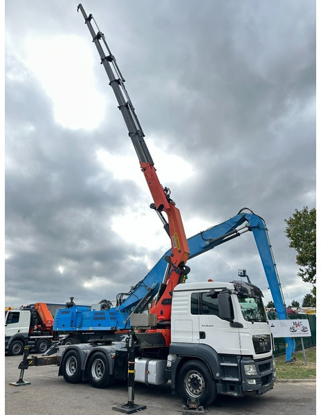 Trekker MAN TGS 26.440 6X4 SZM + (22m) KRAN PALFINGER PK62002 E 6x H + 1ME - RETARDER - EURO 5 - BE TRUCK: afbeelding 10