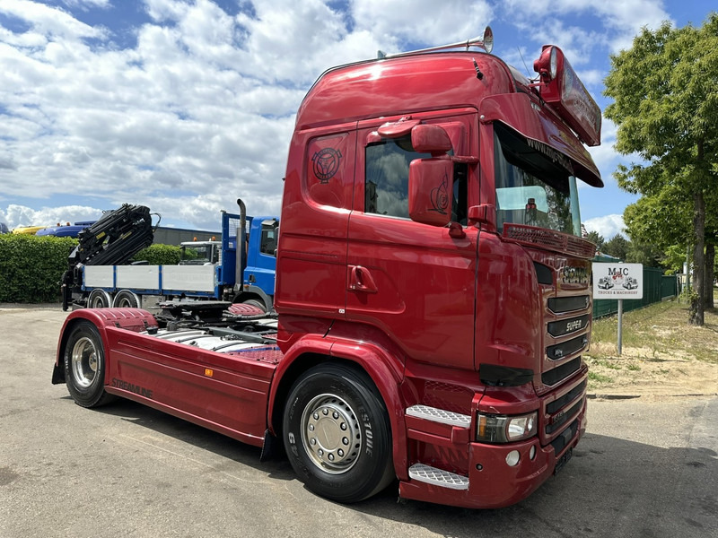 Scania R450 PTO + RETARDER - CR19 HIGHLINE + LEATHER - AUTO - 2X TANK - TÜV 11/2025 - SIDESKIRTS - BE TRUCK - Trekker: afbeelding 1 Scania R450 PTO + RETARDER - CR19 HIGHLINE + LEATHER - AUTO - 2X TANK - TÜV 11/2025 - SIDESKIRTS - BE TRUCK - Trekker: afbeelding 1