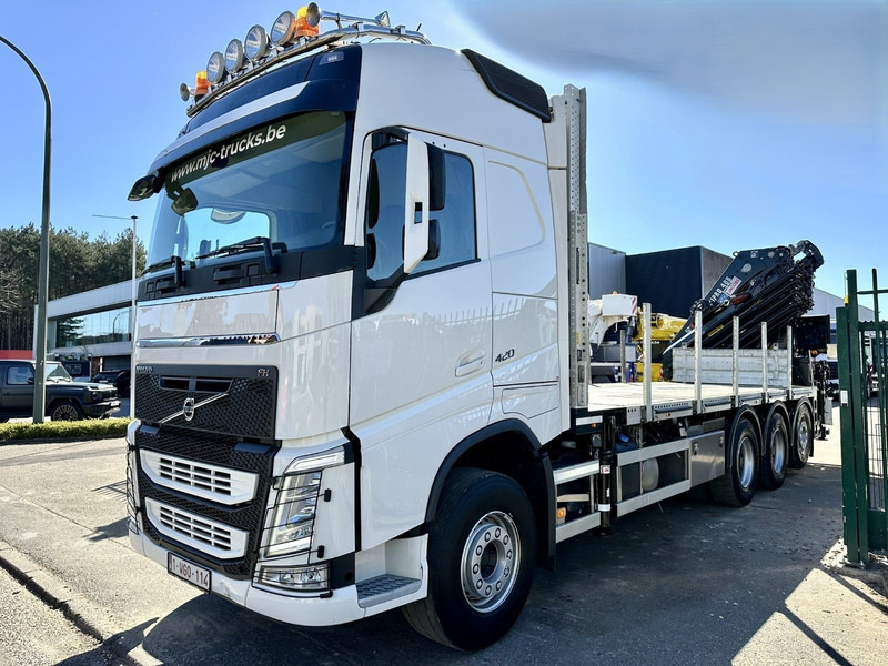 Volvo FH 420 8x4 TRIDEM + KRAAN HIAB 408 E-8 HIPRO + WINCH - 63.000km ONLY - CREWCAB 4 SEATER - PLATFORM 7m - TOP CONDITION - Kraanwagen: afbeelding 3 Volvo FH 420 8x4 TRIDEM + KRAAN HIAB 408 E-8 HIPRO + WINCH - 63.000km ONLY - CREWCAB 4 SEATER - PLATFORM 7m - TOP CONDITION - Kraanwagen: afbeelding 3