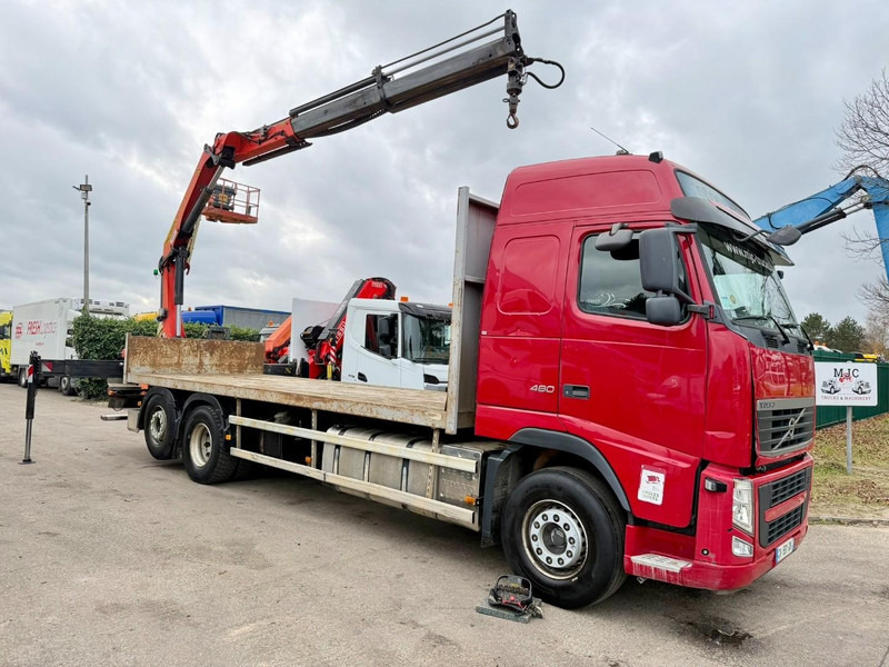 Volvo FH 460 6x2 + CRANE PALFINGER PK18002 EH + RADIO + ROTATOR - LIFT + STEERING AXLE - TÜV 04/2026 - A/C - PLATFORM 7m50 - I-SHIFT - EURO 5 - Kraanwagen: afbeelding 1 Volvo FH 460 6x2 + CRANE PALFINGER PK18002 EH + RADIO + ROTATOR - LIFT + STEERING AXLE - TÜV 04/2026 - A/C - PLATFORM 7m50 - I-SHIFT - EURO 5 - Kraanwagen: afbeelding 1
