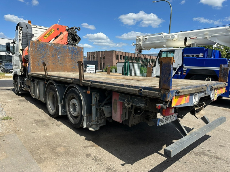 Vrachtwagen met open laadbak, Kraanwagen Volvo FH 500 6X2 PRITSCHE + KRAN PALFINGER PK50002 E 5x - RETARDER - PLATFORM 6m20 - TWISTLOCKS 20' - 561.000km - EURO 5: afbeelding 8