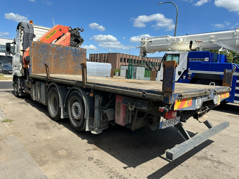 Vrachtwagen met open laadbak, Kraanwagen Volvo FH 500 6X2 PRITSCHE + KRAN PALFINGER PK50002 E 5x - RETARDER - PLATFORM 6m20 - TWISTLOCKS 20' - 561.000km - EURO 5: afbeelding 20