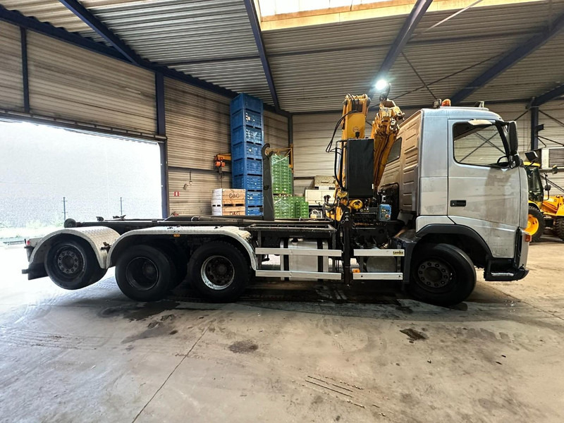 Volvo FH12-420 8x4 HOOKLIFT AJK + CRANE EFFER 250 - 3S - RADIO - TRIDEM LIFT + STEERING AXLE - I SHIFT - BE TRUCK - Haakarmsysteem vrachtwagen, Kraanwagen: afbeelding 4 Volvo FH12-420 8x4 HOOKLIFT AJK + CRANE EFFER 250 - 3S - RADIO - TRIDEM LIFT + STEERING AXLE - I SHIFT - BE TRUCK - Haakarmsysteem vrachtwagen, Kraanwagen: afbeelding 4