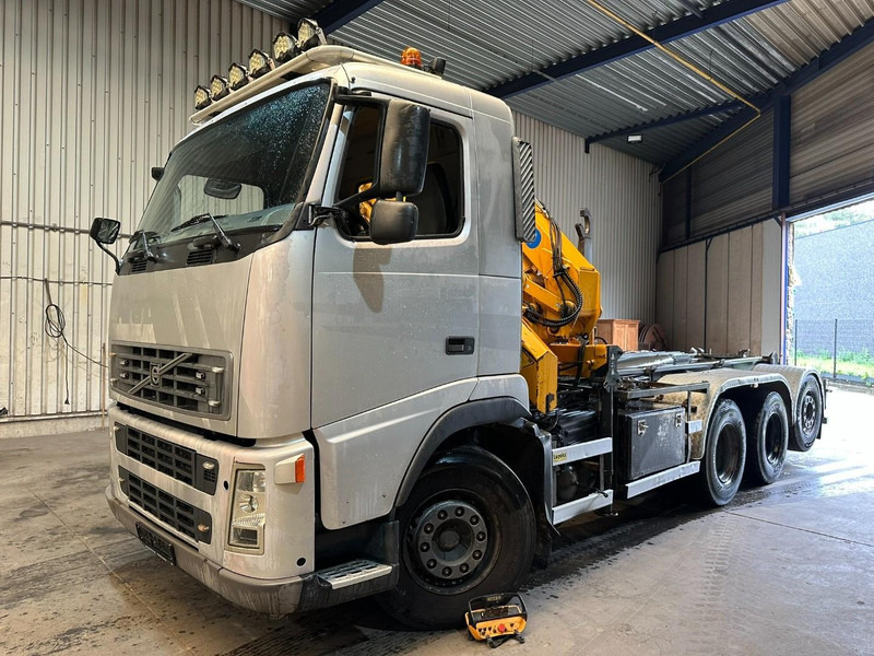 Volvo FH12-420 8x4 HOOKLIFT AJK + CRANE EFFER 250 - 3S - RADIO - TRIDEM LIFT + STEERING AXLE - I SHIFT - BE TRUCK - Haakarmsysteem vrachtwagen, Kraanwagen: afbeelding 1 Volvo FH12-420 8x4 HOOKLIFT AJK + CRANE EFFER 250 - 3S - RADIO - TRIDEM LIFT + STEERING AXLE - I SHIFT - BE TRUCK - Haakarmsysteem vrachtwagen, Kraanwagen: afbeelding 1