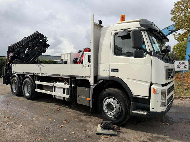 Volvo FM 300 6x4 + (25.8m!) PRITSCHE + KRAN HIAB 245 E-5 + JIB 65 X-3 + 2 ME - *228.000km* - MANUAL - A/C - EURO 3 - BELGIAN TRUCK - Vrachtwagen met open laadbak, Kraanwagen: afbeelding 1 Volvo FM 300 6x4 + (25.8m!) PRITSCHE + KRAN HIAB 245 E-5 + JIB 65 X-3 + 2 ME - *228.000km* - MANUAL - A/C - EURO 3 - BELGIAN TRUCK - Vrachtwagen met open laadbak, Kraanwagen: afbeelding 1