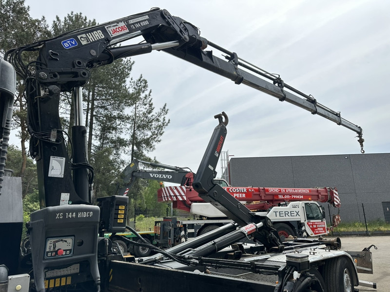 Haakarmsysteem vrachtwagen, Kraanwagen Volvo FM 370 6x2 HOOKLIFT 21T + CRANE HIAB 144 E-4 HIDUO - ENGINE / GEARBOX OK - CHASSIS OK - RUNNING + DRIVING - BE TRUCK: afbeelding 13