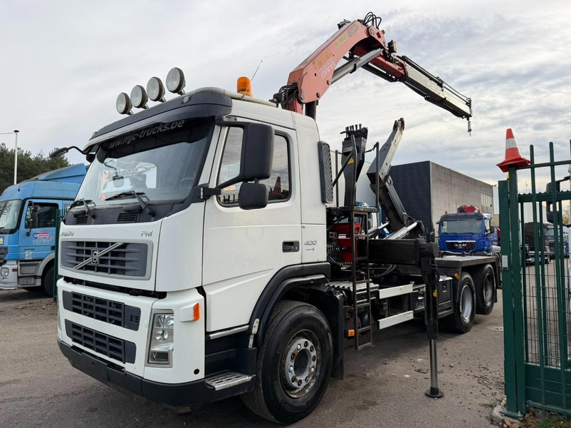 Volvo FM 400 6x2 HOOKLIFT + CRANE PALFINGER PK 15500 B (2x) - 5/6 F - MANUAL - EURO 4 - BE TRUCK - Haakarmsysteem vrachtwagen, Kraanwagen: afbeelding 2 Volvo FM 400 6x2 HOOKLIFT + CRANE PALFINGER PK 15500 B (2x) - 5/6 F - MANUAL - EURO 4 - BE TRUCK - Haakarmsysteem vrachtwagen, Kraanwagen: afbeelding 2