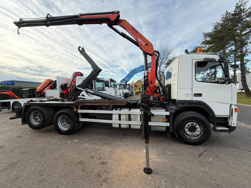Volvo FM 400 6x2 HOOKLIFT + CRANE PALFINGER PK 15500 B (2x) - 5/6 F - MANUAL - EURO 4 - BE TRUCK - Haakarmsysteem vrachtwagen, Kraanwagen: afbeelding 5 Volvo FM 400 6x2 HOOKLIFT + CRANE PALFINGER PK 15500 B (2x) - 5/6 F - MANUAL - EURO 4 - BE TRUCK - Haakarmsysteem vrachtwagen, Kraanwagen: afbeelding 5