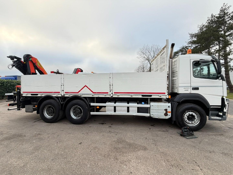 Volvo FM 420 6x4 BAUSTOFF + KRAN PALFINGER PK18502 SH B (3x) - ROTATOR - 5/6 F - TÜV 05/2026 - CG FR - PLATFORM 6m50 - I-Shift - 325.000km - STEEL SPRING / HUB REDUCTI - Vrachtwagen met open laadbak, Kraanwagen: afbeelding 5 Volvo FM 420 6x4 BAUSTOFF + KRAN PALFINGER PK18502 SH B (3x) - ROTATOR - 5/6 F - TÜV 05/2026 - CG FR - PLATFORM 6m50 - I-Shift - 325.000km - STEEL SPRING / HUB REDUCTI - Vrachtwagen met open laadbak, Kraanwagen: afbeelding 5