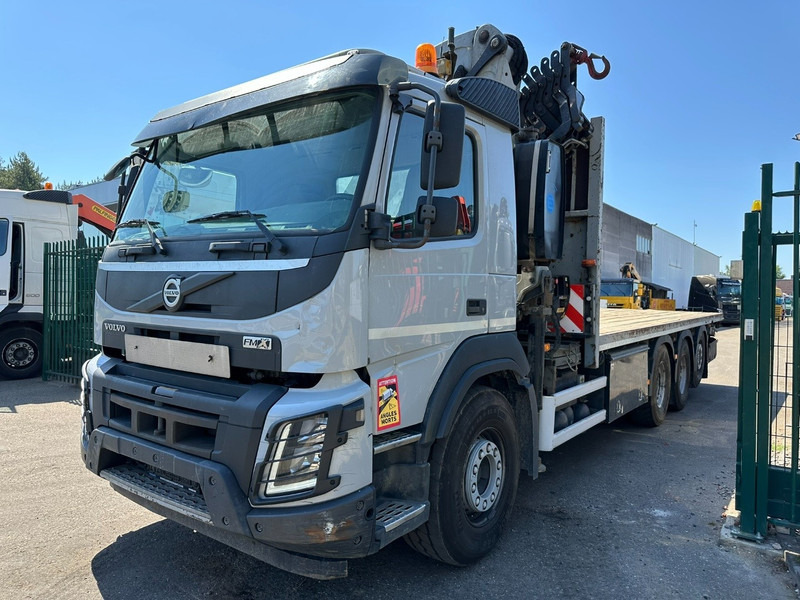 Volvo FMX 330 8x4 TRIDEM PRITSCHE + KRAN EFFER 265 / 6S - PLATFORM 7m50 - EURO 6 - RADIO - *473.000km* - TÜV 05/2026 - BE TRUCK - Kraanwagen: afbeelding 3 Volvo FMX 330 8x4 TRIDEM PRITSCHE + KRAN EFFER 265 / 6S - PLATFORM 7m50 - EURO 6 - RADIO - *473.000km* - TÜV 05/2026 - BE TRUCK - Kraanwagen: afbeelding 3
