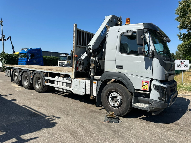 Volvo FMX 330 8x4 TRIDEM PRITSCHE + KRAN EFFER 265 / 6S - PLATFORM 7m50 - EURO 6 - RADIO - *473.000km* - TÜV 05/2026 - BE TRUCK - Kraanwagen: afbeelding 1 Volvo FMX 330 8x4 TRIDEM PRITSCHE + KRAN EFFER 265 / 6S - PLATFORM 7m50 - EURO 6 - RADIO - *473.000km* - TÜV 05/2026 - BE TRUCK - Kraanwagen: afbeelding 1