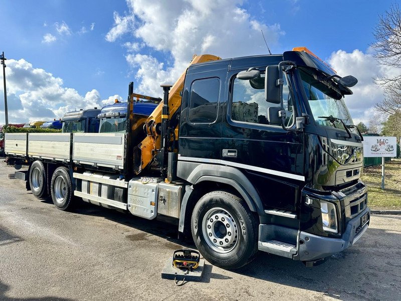 Volvo FMX 370 6x2 PLATFORM 6M35 + CRANE EFFER 215/6S -*127.000km* - LIFT AXLE - DOUBLE WHEELS - I SHIFT - EURO 6 - BE PAPERS - Kraanwagen: afbeelding 2 Volvo FMX 370 6x2 PLATFORM 6M35 + CRANE EFFER 215/6S -*127.000km* - LIFT AXLE - DOUBLE WHEELS - I SHIFT - EURO 6 - BE PAPERS - Kraanwagen: afbeelding 2