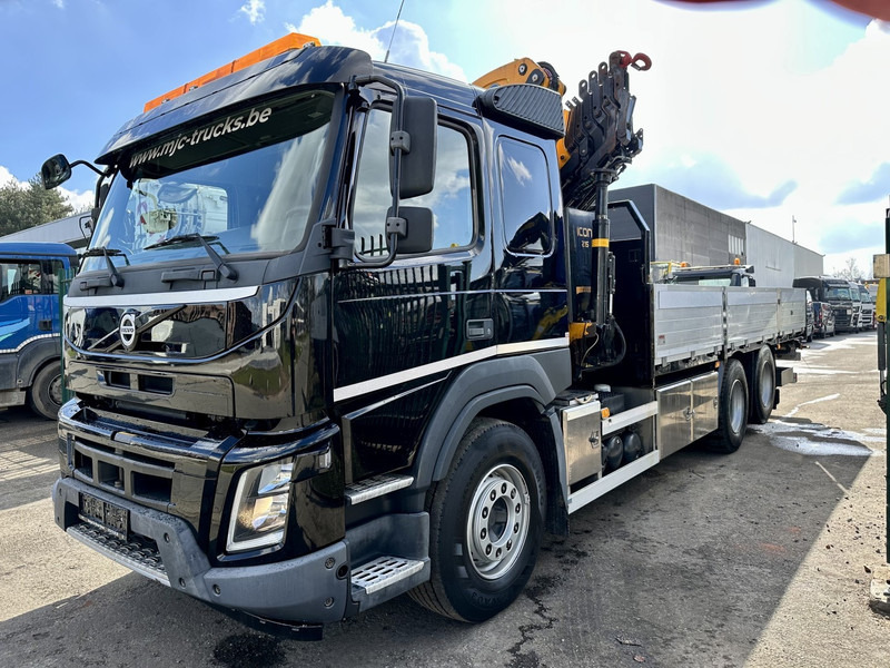 Volvo FMX 370 6x2 PLATFORM 6M35 + CRANE EFFER 215/6S -*127.000km* - LIFT AXLE - DOUBLE WHEELS - I SHIFT - EURO 6 - BE PAPERS - Kraanwagen: afbeelding 4 Volvo FMX 370 6x2 PLATFORM 6M35 + CRANE EFFER 215/6S -*127.000km* - LIFT AXLE - DOUBLE WHEELS - I SHIFT - EURO 6 - BE PAPERS - Kraanwagen: afbeelding 4