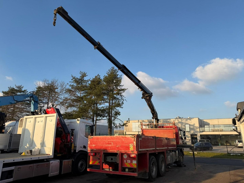 Volvo FMX 420 6X4 PRITSCHE + KRAN HMF 1720 + winch + radio - BIG AXLES / HUB REDUCTION - STEEL SPRING / BLATT - PLATFORM 6m10 - Vrachtwagen met open laadbak, Kraanwagen: afbeelding 3 Volvo FMX 420 6X4 PRITSCHE + KRAN HMF 1720 + winch + radio - BIG AXLES / HUB REDUCTION - STEEL SPRING / BLATT - PLATFORM 6m10 - Vrachtwagen met open laadbak, Kraanwagen: afbeelding 3