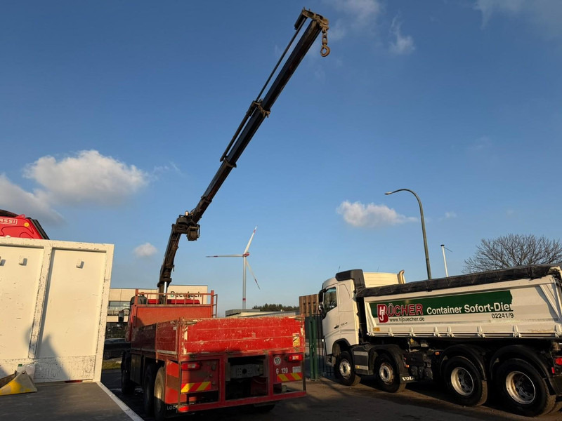 Volvo FMX 420 6X4 PRITSCHE + KRAN HMF 1720 + winch + radio - BIG AXLES / HUB REDUCTION - STEEL SPRING / BLATT - PLATFORM 6m10 - Vrachtwagen met open laadbak, Kraanwagen: afbeelding 4 Volvo FMX 420 6X4 PRITSCHE + KRAN HMF 1720 + winch + radio - BIG AXLES / HUB REDUCTION - STEEL SPRING / BLATT - PLATFORM 6m10 - Vrachtwagen met open laadbak, Kraanwagen: afbeelding 4