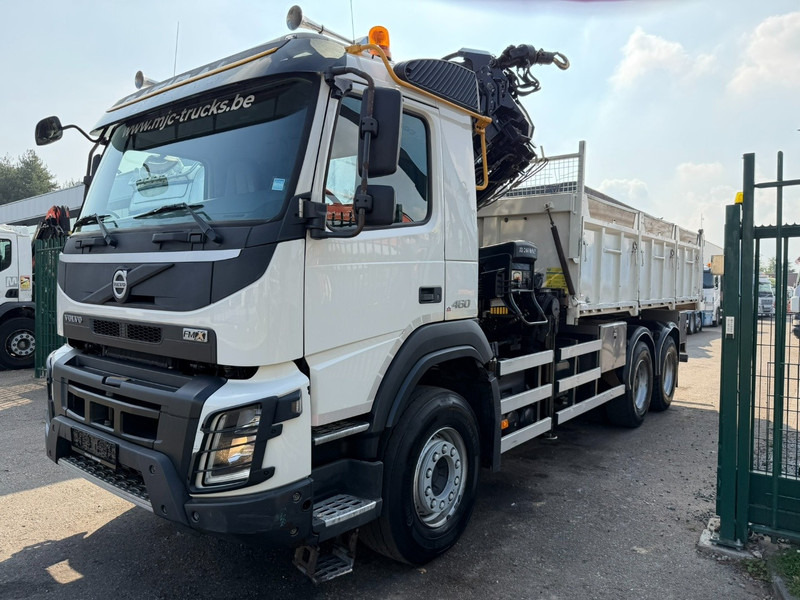 Volvo FMX 460 6x4 PRITSCHE + KRAN HIAB 244 E-5 HIPRO - ROTATOR - RADIO - *349.000km* - EURO 6 - 13T AXLES - BE TRUCK - Vrachtwagen met open laadbak, Kraanwagen: afbeelding 4 Volvo FMX 460 6x4 PRITSCHE + KRAN HIAB 244 E-5 HIPRO - ROTATOR - RADIO - *349.000km* - EURO 6 - 13T AXLES - BE TRUCK - Vrachtwagen met open laadbak, Kraanwagen: afbeelding 4