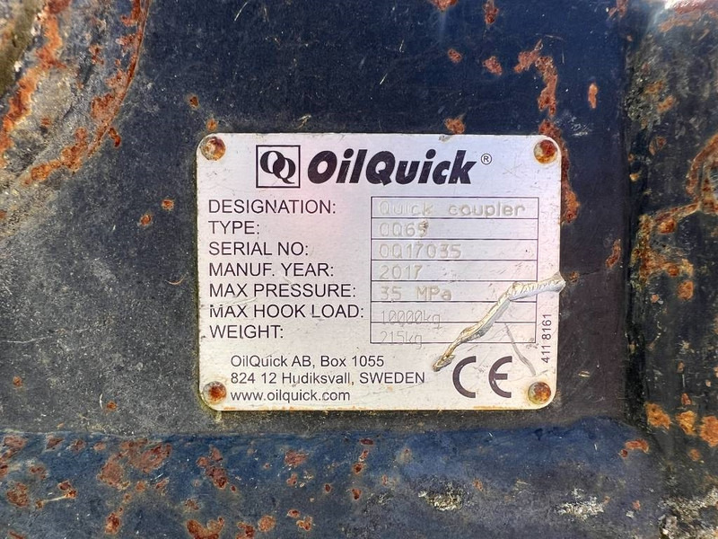 OilQuick OQ65 - M314F / M316F / M318F - Snelwissel voor Bouwmachine: afbeelding 4 OilQuick OQ65 - M314F / M316F / M318F - Snelwissel voor Bouwmachine: afbeelding 4