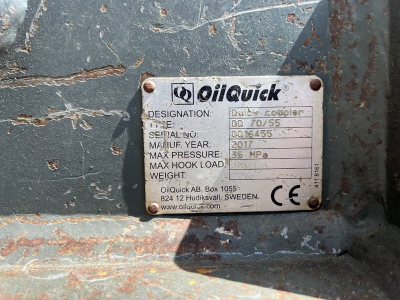 OilQuick OQ70/55 - EC210 / EC220 - Snelwissel voor Bouwmachine: afbeelding 5 OilQuick OQ70/55 - EC210 / EC220 - Snelwissel voor Bouwmachine: afbeelding 5