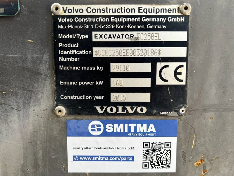 Volvo EC250E L - Rupsgraafmachine: afbeelding 5 Volvo EC250E L - Rupsgraafmachine: afbeelding 5