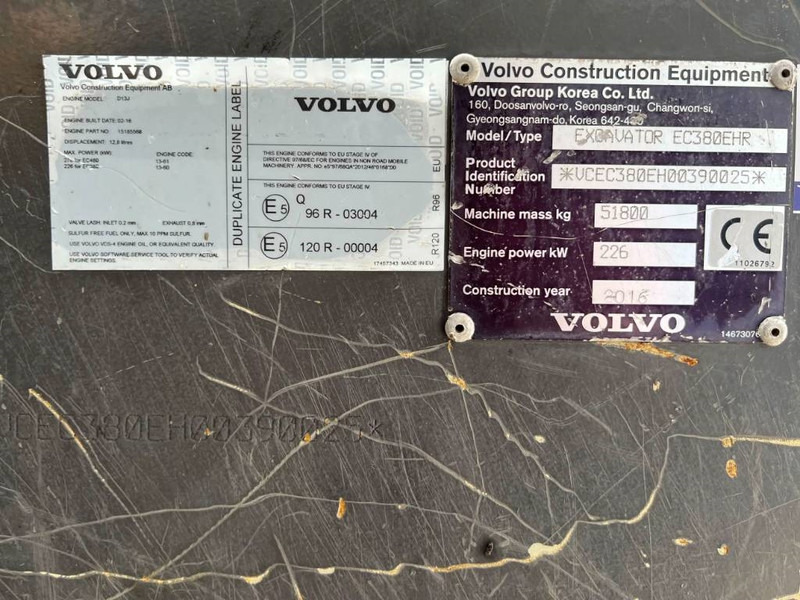 Volvo EC380E HR UHD - Rupsgraafmachine: afbeelding 4 Volvo EC380E HR UHD - Rupsgraafmachine: afbeelding 4