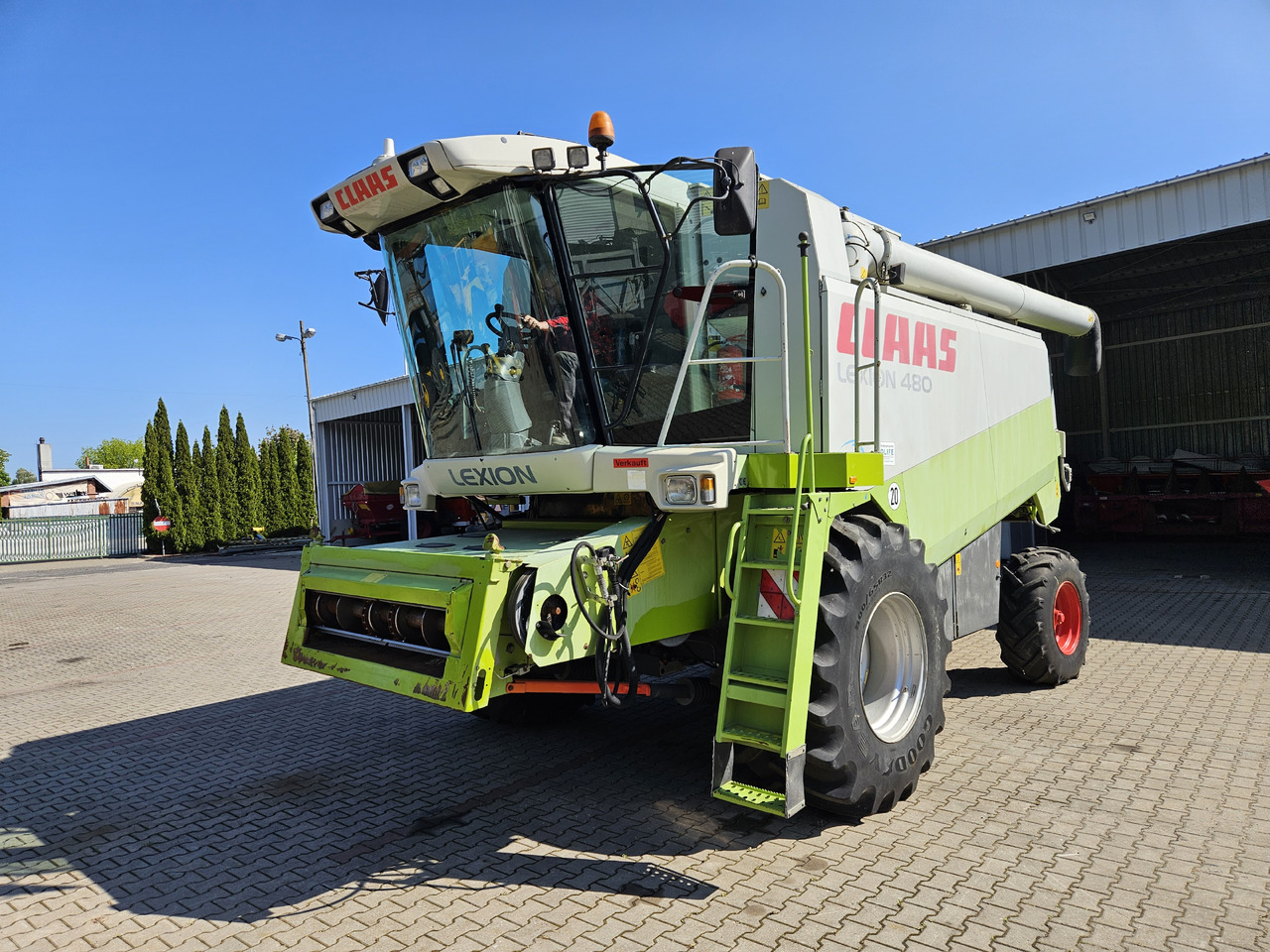 Claas Lexion 480 - Maaidorser: afbeelding 1 Claas Lexion 480 - Maaidorser: afbeelding 1