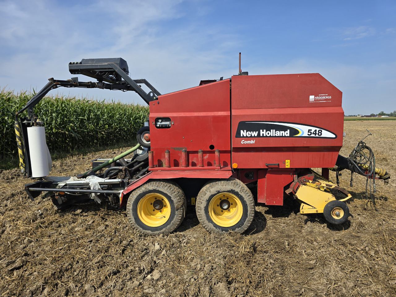 NEW HOLLAND 548 Combi - Ronde balenpers: afbeelding 1 NEW HOLLAND 548 Combi - Ronde balenpers: afbeelding 1