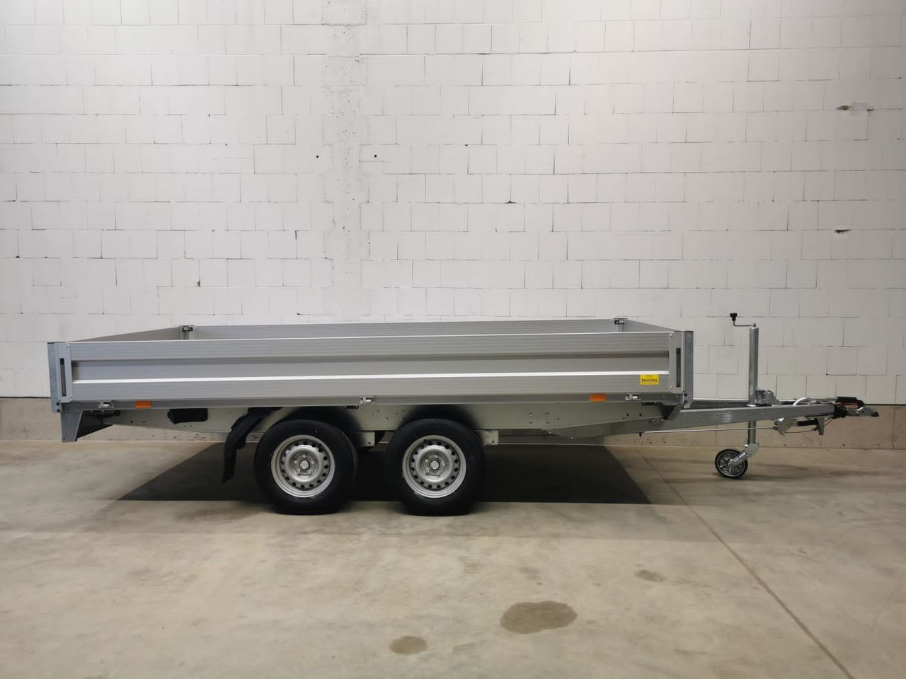 BOECKMANN HL-AL 3718/27 Eco XXL Hochlader - Open/ Plateau aanhangwagen: afbeelding 1 BOECKMANN HL-AL 3718/27 Eco XXL Hochlader - Open/ Plateau aanhangwagen: afbeelding 1